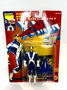 Toybiz Cyclops W/Laser Light Eyes The Uncanny X-Men MOSC 1993 Figure Vintage - Picture 1 of 2