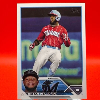 2023 Topps Series 2 - Bryan De La Cruz #599 - Image 1 of 2