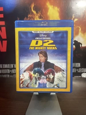 D2: The Mighty Ducks (BluRay, 1994) RARE OOP Disney Movie Club Exclusive Used VG - Image 1 of 4