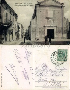 ALESSANDRIA PROVINCIA-FELIZZANO-VIA P. ERCOLE E CHIESA-C95-148 - Picture 1 of 1