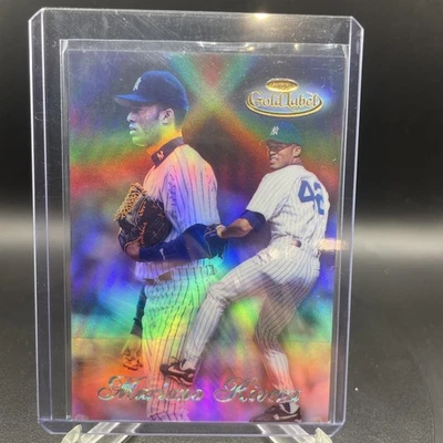 1998 Topps Gold Label Class 2 Black Label Mariano Rivera #41 HOF - Image 1 of 2