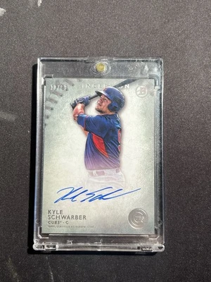 2015 Topps Inception KYLE SCHWARBER Green Auto /99 RC CUBS PHILLIES - Image 1 of 2