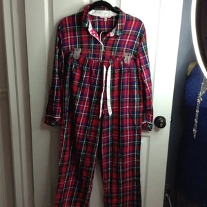 Victoria Secrets VS Schottenkaro-PJ's mit Monogramm "M", Weihnachten, Sweet Dreams - Bild 1 von 7