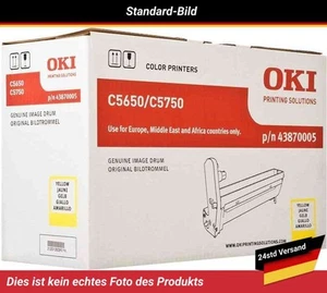 43870005 Oki C-5650n Bildtrommel Gelb - Afbeelding 1 van 4