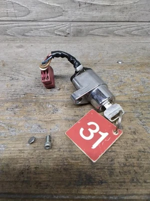 2007 07 99-07 Kawasaki Eliminator 125 interruptor de ignição trava com chave fabricante de equipamento original BR-695 - Imagem 1 de 4