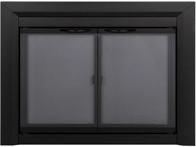 Puerta de cristal para chimenea Carlisle, pequeña (CL-3000) Foto 1 de 4