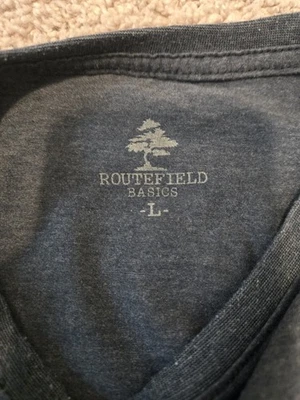 Rockfield Basics Men's T-Shirt Short Sleeve Performance Size L GRAY - Image 1 of 4