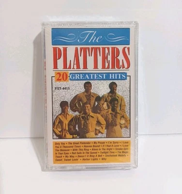 The Platters 20 Greatest Hits Vtg. Sealed Cassette  - Image 1 of 4