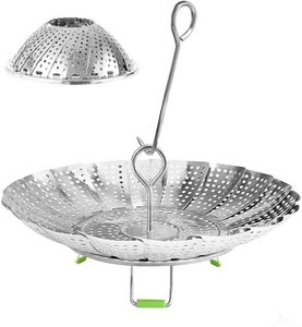 Stainless Steel Steamer Basket, Vegetable Steamer Basket for Instant Pot, Insert - Picture 1 of 7