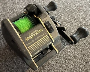 Vintage Shimano Bantam Magnumlite BGX 2201SG Bait casting Left Hand Reel MINT!! - Picture 1 of 5