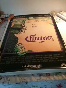 CHINATOWN Movie Poster USA] 27x40" Theater Size  Version 1974 AS SEEN  B2 - #1 - Picture 1 of 8