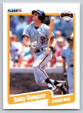 1990  Fleer #73 Robby Thompson San Francisco Giants