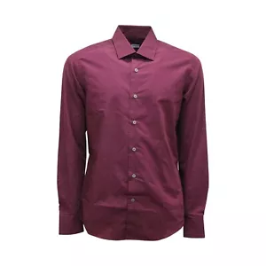 CAMISA CAMICIA UOMO BORDONI HOMBRE MICRO PATRÓN L0043 - Imagen 1 de 4