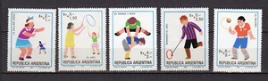 Argentine 1984 jeux d'enfant 5 timbres MH /TE4873 - Picture 1 of 1