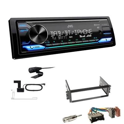 JVC Digital 1-DIN Autoradio DAB+ Bluetooth für Hyundai i10 2008-2013 - Bild 1 von 4