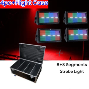 4pc/case DJ strobe atomic 1000W led Strobe Light RGB Wash +W Stage flash light - Picture 1 of 8