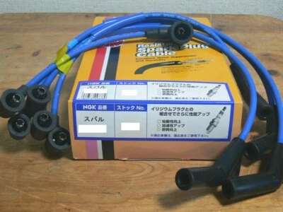 NGK Para Camión SUBARU SAMBAR KS3 KS4 NGK CABLE DE ENCENDIDO BUJÍA CABLE KEI NUEVO Foto 1 de 2