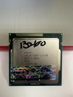 Intel Core i3-2100 Lot of 10 3.1GHz Dual-Core (BX80623I32100) Processor - Image 1 of 2