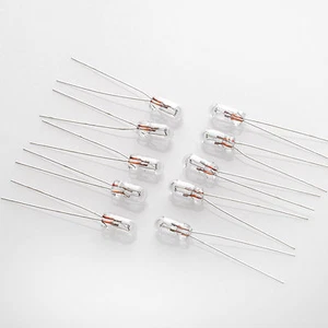 10 x 6V 60mA / Birne Lampe / Miniature Lamp Bulb T1 3mm x 7mm - Bild 1 von 2