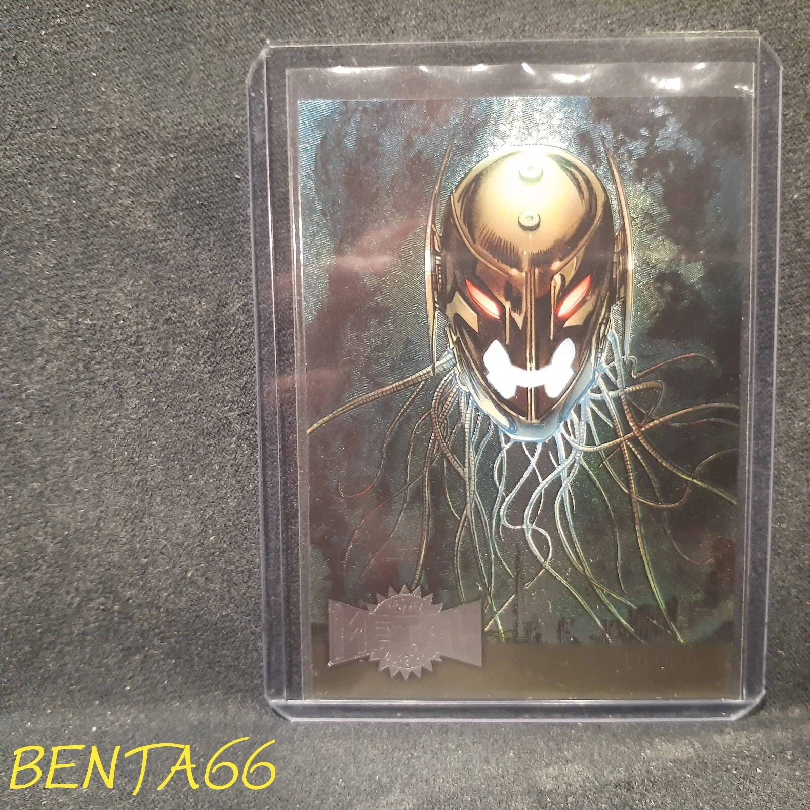 2015 Marvel Fleer Retro 🔥 Metal Blaster Ultron Insert Card # 39 of 42