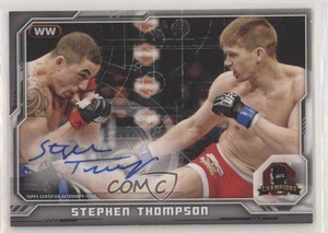2014 Topps UFC Champions Fighter Auto Stephen Thompson #CFA-ST Auto