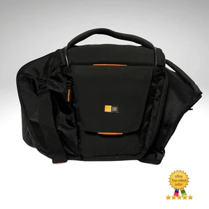 Case Logic Black Camera/Utility Bag 5 Pocket Shoulder Strap Belt Loop Padded - Picture 1 of 14