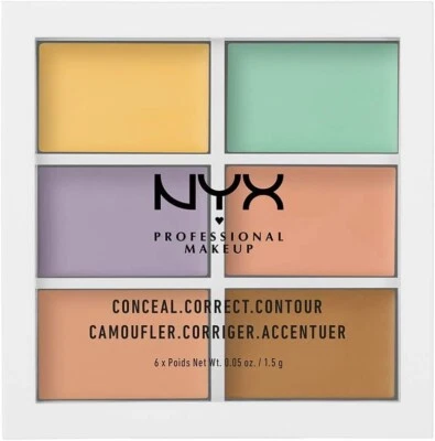 NYX Professional Make-up Farbkorrektur Palette, 6 mischbare Farbtöne *VERSIEGELT*