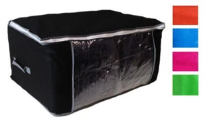 3 x Unterbettkommode Kleiderbox Aufbewahrungsbox Aufbewahrungstasche faltbar Box - Bild 1 von 4