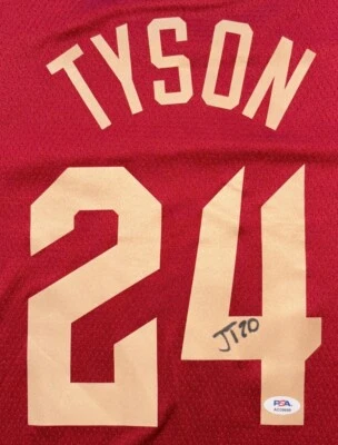 Jaylon Tyson Signed Autographed Cleveland Cavaliers Jersey PSA/DNA - Image 1 of 3