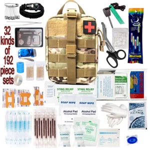 Outdoor bag Outdoor Emergency Kit Outdoor Kit Car First Aid Kit 192pcs/bag - Picture 1 of 29