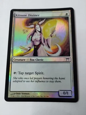Kitsune Diviner [Champions of Kamigawa] MTG Near Mint Foil - Image 1 of 3