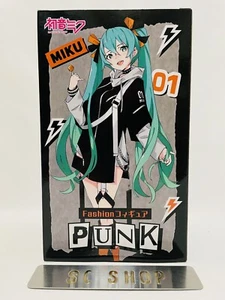 Hatsune Miku 01 Fashion figure Punk ver Vocaloid TAITO New From Japan Prize - Picture 1 of 6
