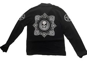 Schrankräumung: original schwarzes Philipp Plein Langarm Poloshirt L - Bild 1 von 11