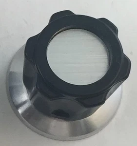 Heathkit Brushed Aluminum looking Knob Insert Kit for a SB-634 Station Monitor - Picture 1 of 1