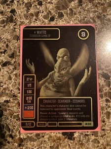 Star Wars: Destiny Worlds HOLO FOIL Full Art Promo Watto - Picture 1 of 1