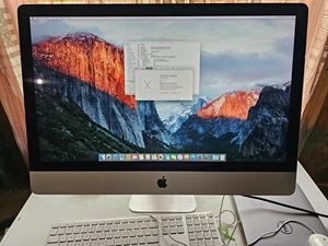 Apple iMac 27-inch Retina 5K i5 Quad Core 16GB RAM,512GB SSD OS X El Capita 2015 - Picture 1 of 5