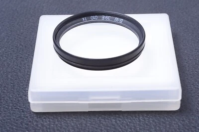 ✅ B & W SCHNEIDER UV 010 39MM FILTER GENUINE LENS OR CAMERA SCREW W/KEEPER 112-2 - Image 1 of 2