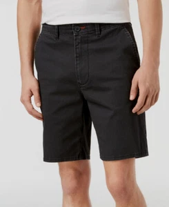 $115 American Rag Men's Gray Leaf Geo Cotton Stretch Flat Front Chino Shorts 32W - Picture 1 of 1