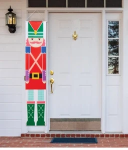 Holiday Time Soldier Hanging Banner 14 inch x 72 inch New in Package - Picture 1 of 7