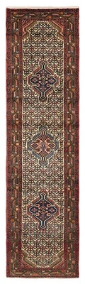 2'5" x 9'6" Vintage Hand-knotted Runner Rug Traditional Oriental Wool Carpet - Image 1 of 4