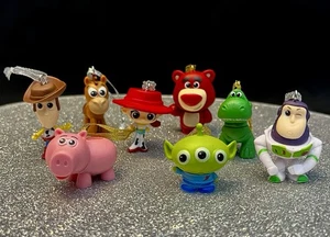 NEW Disney Pixar Toy Story 3 Set Christmas Tree Decorations Bauble Movie TV Gift - Picture 1 of 10