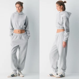 Aritzia Sweatfleece Mega Fit Sweatpants Jogginghose Gr. XS grau Gorpcore Y2K Skater - Bild 1 von 10