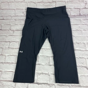 Under Armour Hose Damen 2X schwarz Kompression Schlag Yoga Sport Gym Stretch - Bild 1 von 9