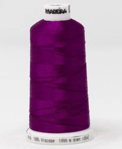 Madeira Classic Rayon 40, #1310 MAGENTA 1000m Embroidery Thread - Picture 1 of 1