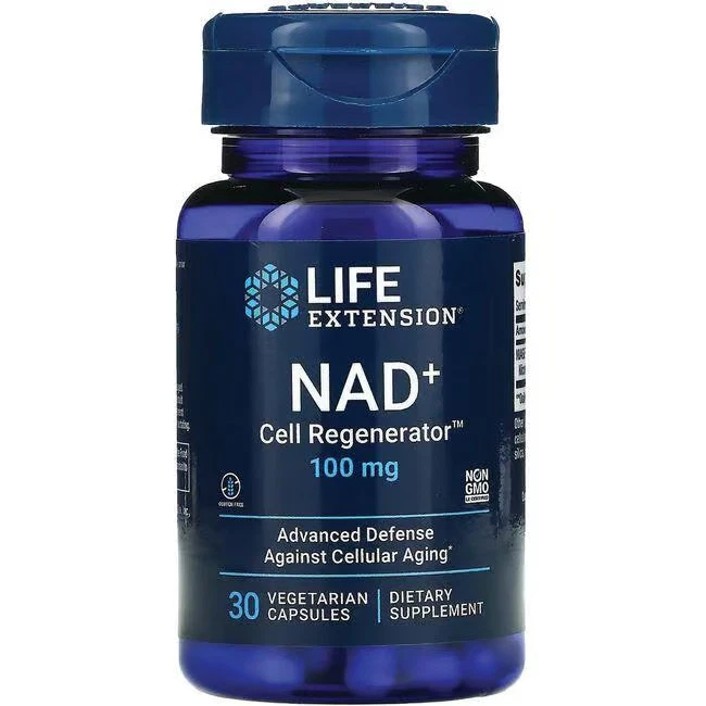 Life Extension Nad+ Cell Regenerator Nicotinamide Riboside, 100 mg/ 30 Veg Caps - Image 1 of 1