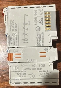Wago 750-501 Modulo di Uscita Digitale 2 Canali 24V DC DIN Rail Mount Unità Parker - Foto 1 di 4