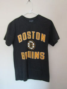 Women's Size Small Boston Bruins T Shirt Black Hockey NHL Black by Champion - Bild 1 von 3