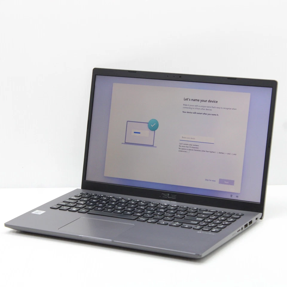 ASUS NoteBook X509J 15.6 in Windows 11 Laptop Intel i5 1035G1 8GB RAM 256GB SSD - Image 1 of 4