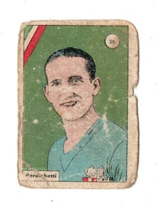 CALCIO FIGURINA PATRIOTTICA PERUCCHETTI INTER NAZIONALE ED BALILLA NR 26 - Picture 1 of 2