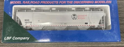 LBF Gold Series RTR HO Scale #2112 Trinity 5161 Grain Hoppers SOO/CP #121710 NIB - Image 1 of 3